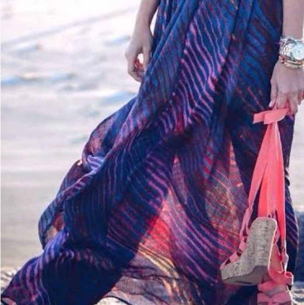 Free People True To You Multicolor Maxi Skirt - Picture 3 of 8